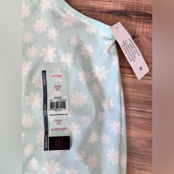 NWT NOBO Women’s Floral Tank Top Sleeveless Shirt Size: XXXL - Picture 5 of 8
